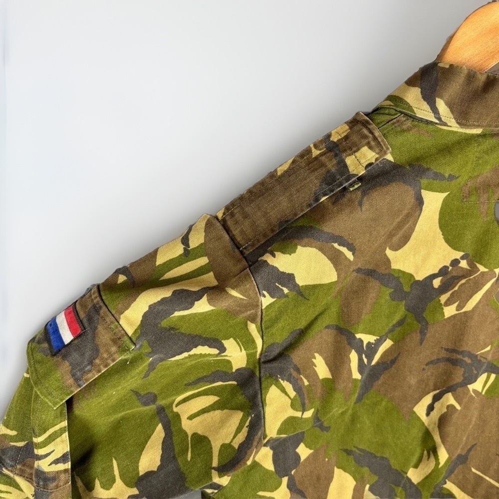 Marquardt + Schulz Military Jacket Mens XL Green Camo Dutch DPM Field Shirt 1992 - Picture 8 of 15